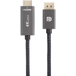 Кабель/ Кабель DisplayPort M-> HDMI M 4K@60Hz 1.8m Telecom,оплетка (TA561M-1.8M)