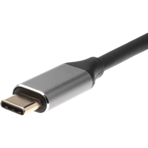 Кабель/ Кабель USB 3.1 Type-Cm --> HDMI A(m) 4K@60Hz,1.8m,Alum,iOpen(Aopen/Qust) <ACU423MC-1.8M>