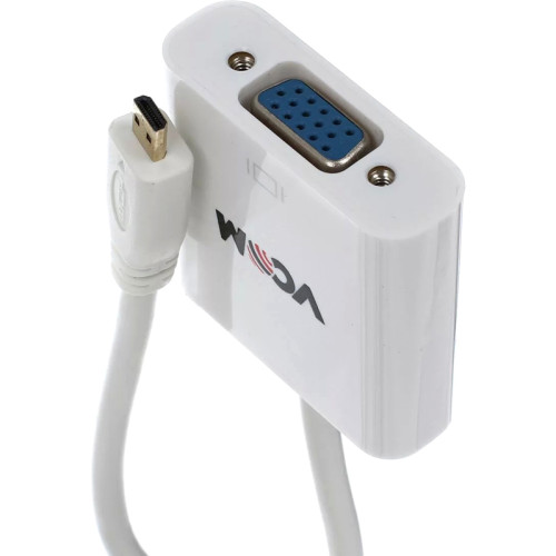 Кабель-переходник/ Кабель-переходник Micro HDMI M => VGA F 0.15m VCOM <CG593>