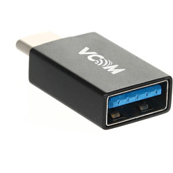 Переходник/ Переходник OTG USB 3.1 Type-C --> USB 3.0 Af (мет. корпус) VCOM <CA431M>