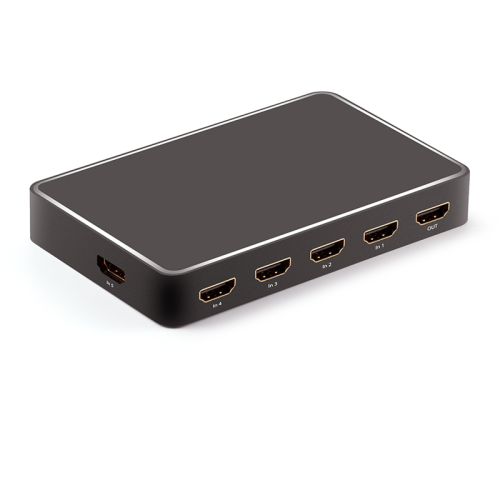 Greenconnect Переключатель HDMI V2.0 +USB Charge 5 к 1 серия Greenline