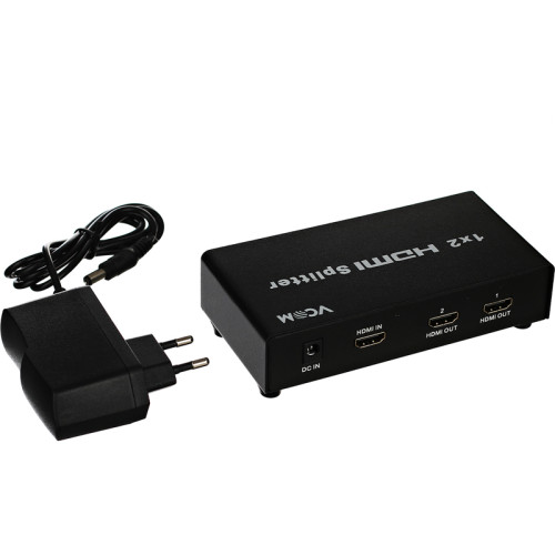 Разветвитель/ Разветвитель HDMI Spliitter 1=>2 3D Full-HD 1.4v, каскадируемый VCOM <VDS8040D/DD412A>