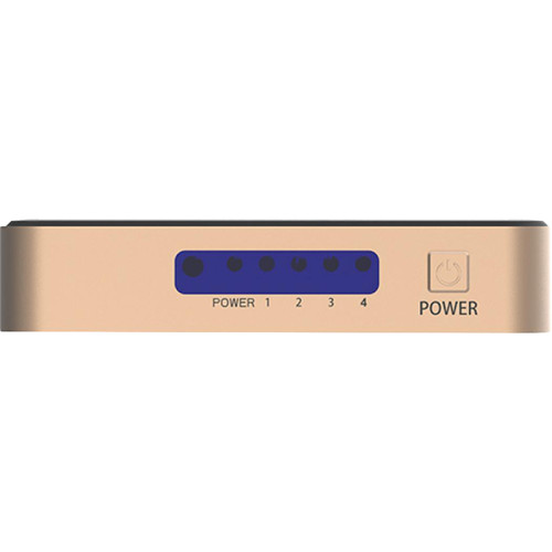 Разветвитель - сплиттер Vention HDMI 19F/4x19F на 4 монитора