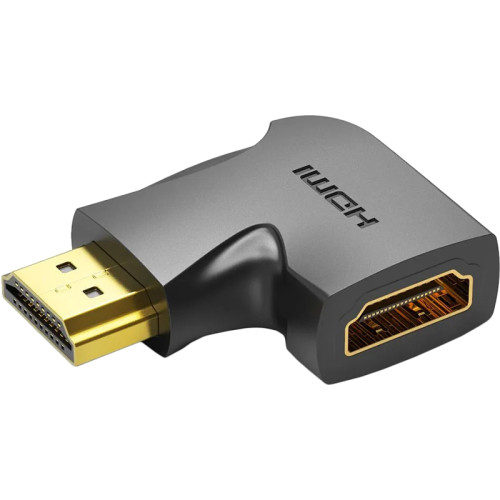 Адаптер-переходник Vention HDMI v2.0 19M/19F угол 270