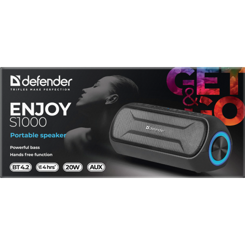 Defender Портативная акустика Enjoy S1000 20Вт, bluetooth