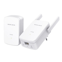 Комплект гигабитных Wi-Fi адаптеров Powerline/ AV1000 Powerline kit with 300Mbps Wi-Fi, plug and play, up to 300 meters over an existing electrical circuit, the kit includes a MP510 and a MP500