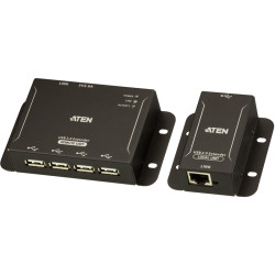 4-х портовый удлинитель, USB 2.0,  50 метр., CAT 5/ 4-Port USB 2.0 CAT 5 Extender (up to 50m)