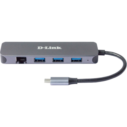 Докстанция/ DUB-2334,DUB-2334/A1A USB-C Docking Station, 3xUSB3.0 + USB-C/PD3.0 + Gigabit Ethernet