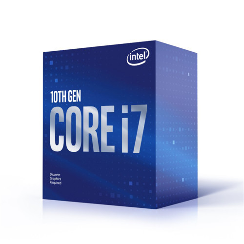 Боксовый процессор/ CPU LGA1200 Intel Core i7-10700F (Comet Lake, 8C/16T, 2.9/4.8GHz, 16MB, 65/224W) BOX, Cooler