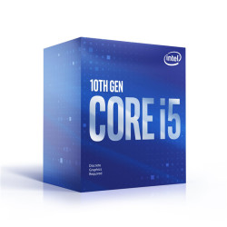 Боксовый процессор/ CPU LGA1200 Intel Core i5-10400F (Comet Lake, 6C/12T, 2.9/4.3GHz, 12MB, 65/134W) BOX, Cooler