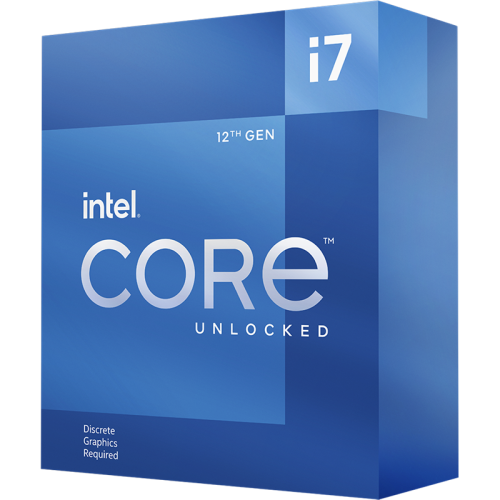 Боксовый процессор/ CPU LGA1700 Intel Core i7-12700KF (Alder Lake, (8P+4E)C/(16P+4E)T, 3.6/5GHz, 25MB, 125/190W) BOX