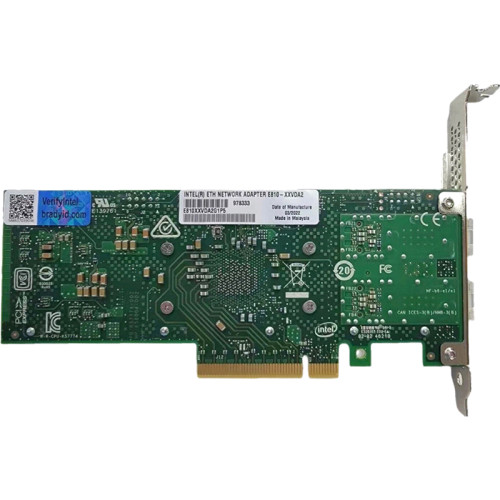 Сетевая карта/ Intel E810xxvda2g1p5 25 Gigabit Dualport Pcie 4.0 X8 Ethernet Network Adapter