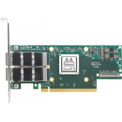 Адаптер Infiniband/ ConnectX®-6 VPI adapter card, 100Gb/s (HDR100, EDR IB and 100GbE), dual-port QSFP56, PCIe3.0/4.0 x16, tall bracket