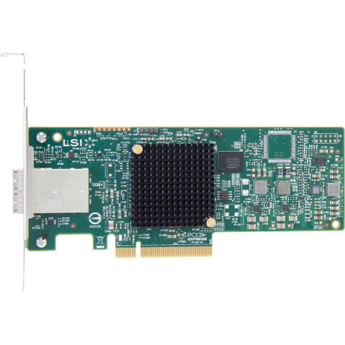 Контроллер/ LSI SAS 9300-8e SGL (8-Port Ext, 12Gb/s SATA+SAS, PCIe 3.0 HBA)