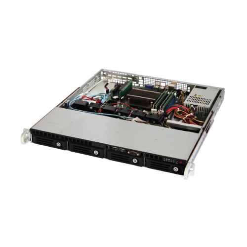 Серверный корпус/ 1U rackmount chassis with 400W PSU