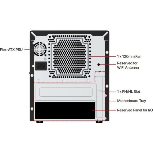 Серверный корпус/ Mini-Tower chassis with 5x 3.5 swappable HDD tray