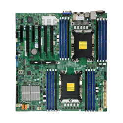 Системная плата/ MB Supermicro X11DPI-N-B,  2x LGA 3647, C622, 16xDDR4 Up to 4TB 3DS ECC RDIMM/3DS ECC LRDIMM, 4 PCI-E 3.0 x16,, 2 PCI-E 3.0 x8, M.2 Interface: 2 PCI-E 3.0 x4, M.2 Form Factor: 2242/2260/2280/22110, M.2 Key: M-Key, 2 PCI-E 3.0 NVMe x4 Inte