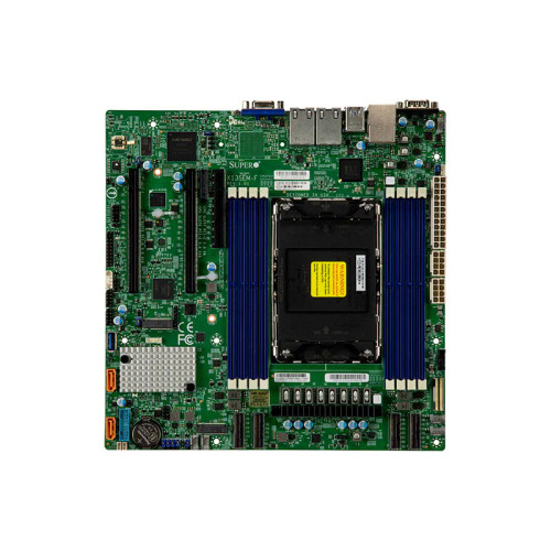 Системная плата/ MB Supermicro X13SEM-F, 1xLGA-4677, Intel Xeon SP gen 4, Intel C741, 8x DDR5 4800/4400/4000 MHz. 2x1Gbe Base-T i350+1xMgmt LAN, 10xSATA3, 2xSATA-DOM, 5xUSB 3.2,  2xPCI-Ex16+1xPCI-E x8+4xMCIO x8, 2xM.2,  mATX