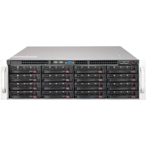 Серверная платформа/ Supermicro STORAGE SSG-6039P-E1CR16H (X11DPH-T, CSE-836BTS-R1K23BP) (3U, LGA 3647, 16xDDR4 Up to 4TB ECC 3DS LRDIMM, 16x3.5