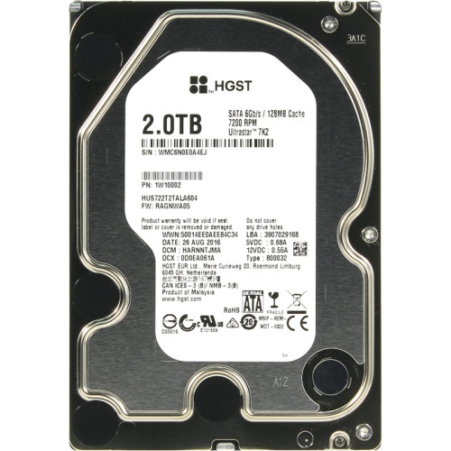 Жесткий диск/ HDD WD SATA Server 2Tb 3.5