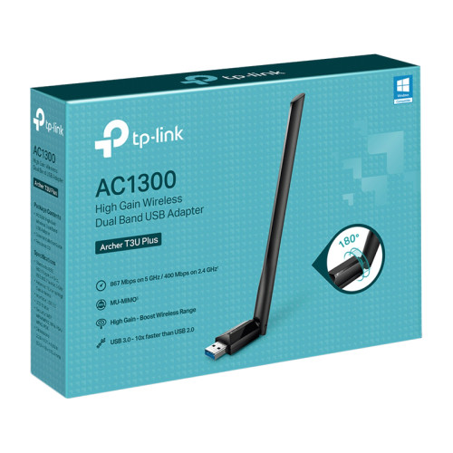 Адаптер Wi-Fi/ AC1300 High Gain Dual Band Wi-Fi USB Adapter