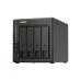 Сетевое хранилище без дисков/ SMB QNAP TS-453E-8G NAS, 4-tray w/o HDD. 2xHDMI-port. 4-core Celeron J6412 2-2.6 GHz, 8GB DDR,  2x2.5Gb LAN, 2 x M.2 2280 PCIe Gen 3 x2, 2x USB 3.2 Gen 2 (10Gbps) Port, 2x USB 2.0 port