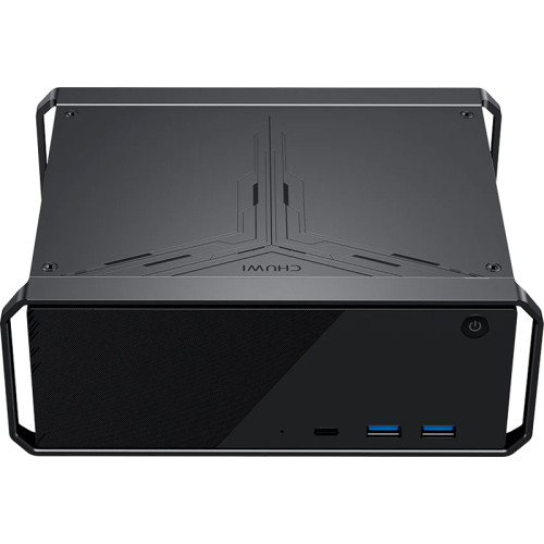 Компьютер/ Chuwi CoreBox  Intel Core i5 13500H(2.6Ghz)/16384Mb/512PCISSDGb/Int:Intel Iris Xe Graphics/BT/WiFi/war 1y/0.865kg/Black/Win11Home + USB3.0*4/Earphone Jack*1/Microphone*1/DC Charging*1/HDMI*1 (4K 60Hz)/DP*1 (4K 60Hz)/USB-C/WiFi6/BT5.