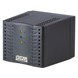 Стабилизатор напряжения/ Powercom TCA-1200 Black Tap-Change, 600W