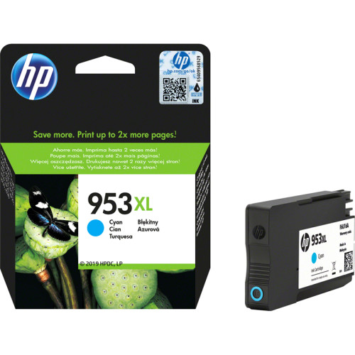 Картридж/ HP 953XL High Yield Cyan Original Ink Cartridge