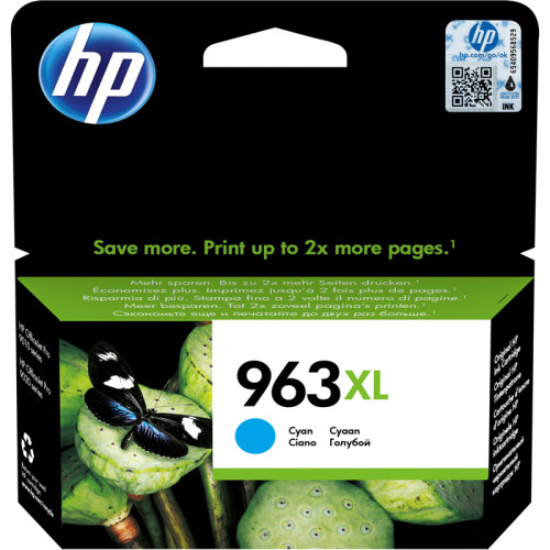 Картридж/ HP 963XL High Yield Cyan Original Ink Cartridge