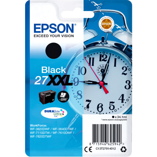 Картридж/ Epson I/C Black XXL WF7110/7610 new