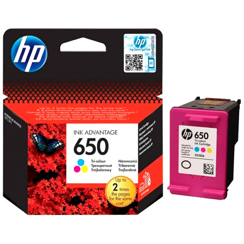 Картридж/ HP 650 Tri-colour Ink Cartridge