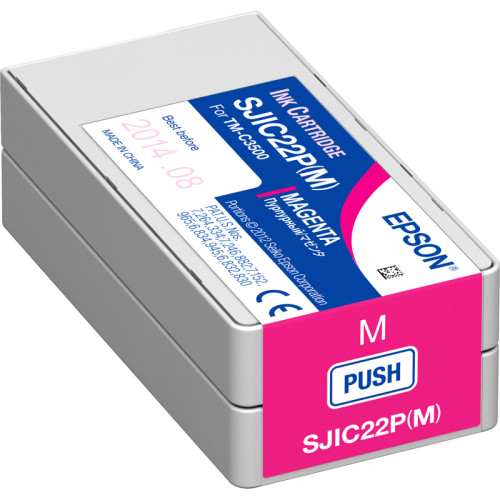 Картридж/ Epson SJIC22P(M): INK CARTRIDGE FOR TM-C3500