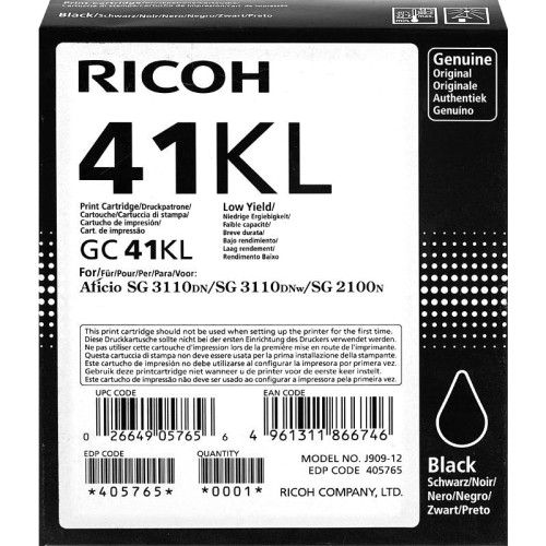 GC 41KL Print Cartridge Black