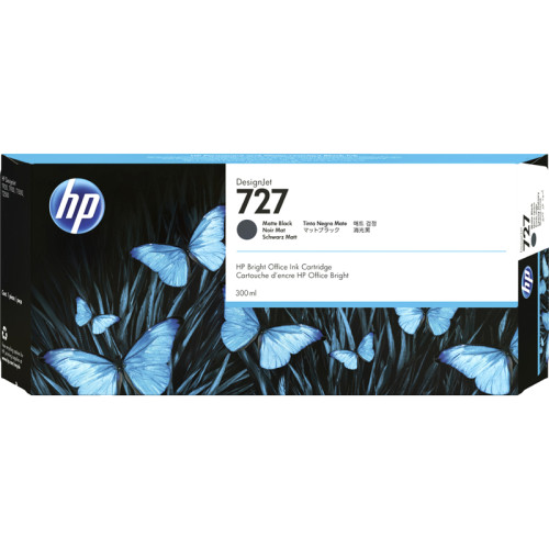 Картридж/ HP 727 300-ml Matte Black Ink Cartridge