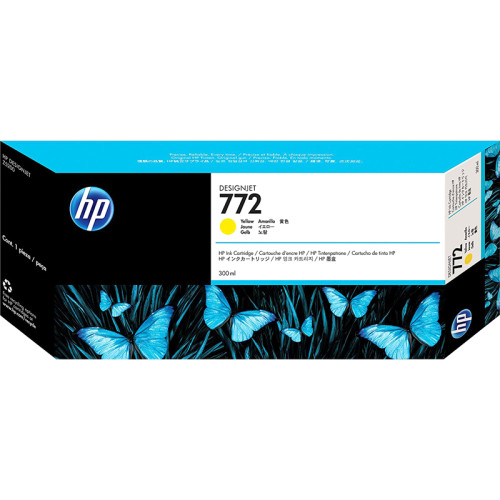 Картридж/ HP 772 300-ml Yellow Designjet Ink Cartridge