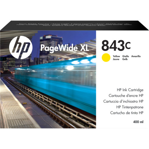 Картридж/ HP 843C 400-ml Yellow Ink Cartridge