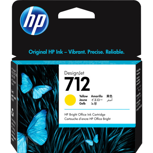 Картридж/ HP 712 29-ml Yellow DesignJet Ink Cartridge