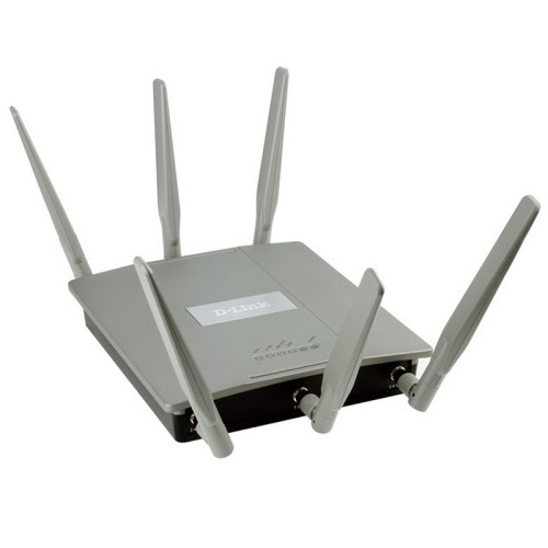 Точка доступа/ AC1750 Wi-Fi PoE Access Point, 2x1000Base-T LAN, 3x4dBi (2.4GHz)+3x6dBi (5GHz) detachable antennas, RJ45 Console, w/o PoE base/power adapter