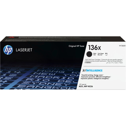 Тонер-картридж/ HP 136X Black Original LaserJet Toner Cartridge