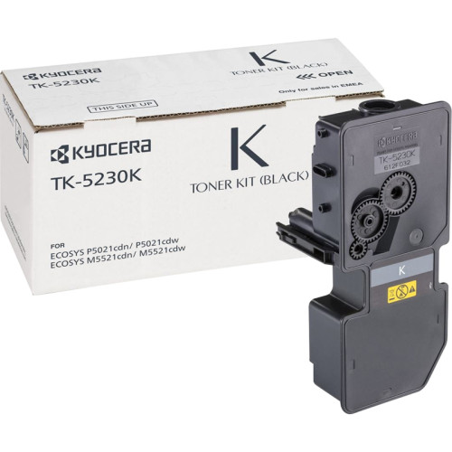 тонер-картридж Kyocera TK-5230K/ Тонер-картридж Kyocera TK-5230K, черный, 2600 стр. для Kyocera P5021cdn/cdw, M5521cdn/cdw