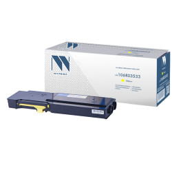 -/ Тонер-картридж NVP NV-106R03533 Yellow для Xerox VersaLink C400/C405 (8000k)