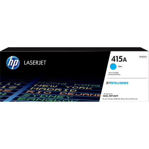 Тонер-картридж/ HP 415A Cyan LaserJet Toner Cartridge