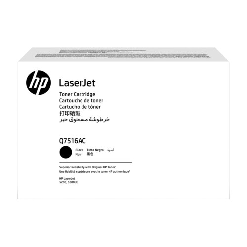 Тонер-картридж/ HP LaserJet Q7516A Contract Black Print Cartridge