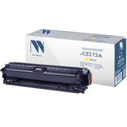 -/ Тонер-картридж NVP NV-CE272A Yellow для HP Color LaserJet CP5525dn/ CP5525n/ CP5525xh/ M750dn/ M750n/ M750xh (15000k)