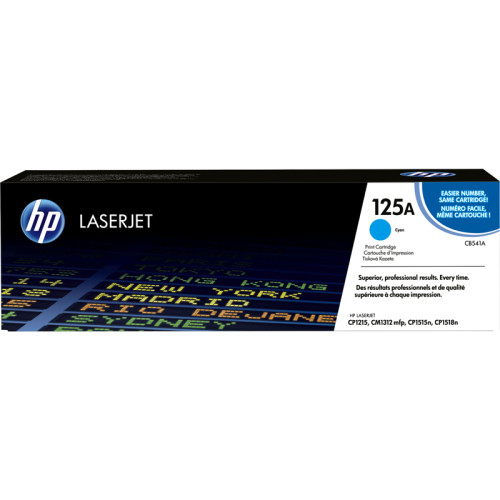 Тонер-картридж/ HP Color LaserJet CB541A Cyan Print Cartridge