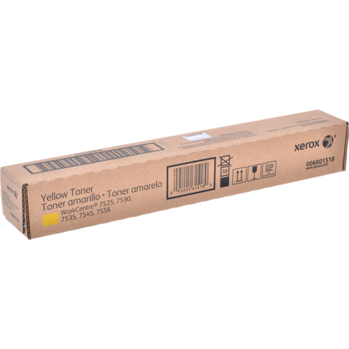 ТОНЕР-КАРТРИДЖ ЖЕЛТЫЙ WC7545, 15K/ WC 7525/7530/7535/7545/7556 Yellow Toner Cartridge