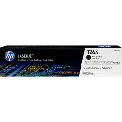 Тонер-картридж набор из 2 шт/ HP 126A Black Dual Pk LJ Toner Cartridge