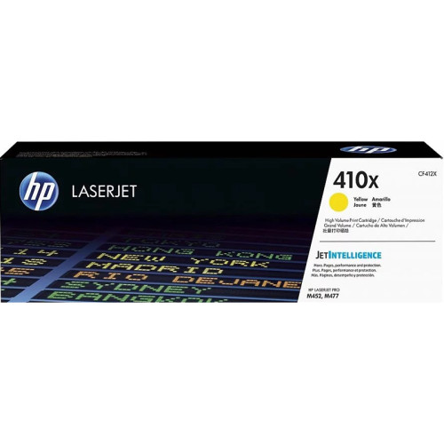 Тонер-картридж/ HP 410X High Yield Yellow Original LaserJet Toner Cartridge