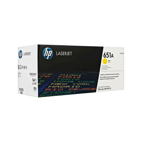 Тонер-картридж/ HP 651A Yellow LaserJet Print Cartridge